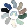 imageHonestBaby Multipack Cozy Socks Sustainably Made for Infant Newborn Baby Toddler Kids Boys Girls10pack Blue Sunrise