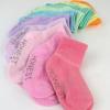 imageHonestBaby Multipack Cozy Socks Sustainably Made for Infant Newborn Baby Toddler Kids Boys Girls10pack Rainbow Pinks