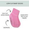 imageHonestBaby Multipack Cozy Socks Sustainably Made for Infant Newborn Baby Toddler Kids Boys Girls10pack Rainbow Pinks