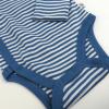 imageHonestBaby unisexbaby 3pack Long Sleeve Sidesnap Kimono Bodysuits Organic Cotton for Infant Baby Boys Girls UnisexDino Prep Academy Blue
