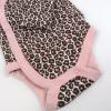 imageHonestBaby unisexbaby 3pack Long Sleeve Sidesnap Kimono Bodysuits Organic Cotton for Infant Baby Boys Girls UnisexMini Cheetah Pink