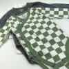 imageHonestBaby unisexbaby 3pack Long Sleeve Sidesnap Kimono Bodysuits Organic Cotton for Infant Baby Boys Girls UnisexOlive Checkerboard