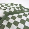 imageHonestBaby unisexbaby 3pack Long Sleeve Sidesnap Kimono Bodysuits Organic Cotton for Infant Baby Boys Girls UnisexOlive Checkerboard