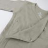 imageHonestBaby unisexbaby 3pack Long Sleeve Sidesnap Kimono Bodysuits Organic Cotton for Infant Baby Boys Girls UnisexPaw Leaves