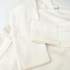 imageHonestBaby unisexbaby 3pack Long Sleeve Sidesnap Kimono Bodysuits Organic Cotton for Infant Baby Boys Girls UnisexPaw Leaves