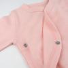 imageHonestBaby unisexbaby 3pack Long Sleeve Sidesnap Kimono Bodysuits Organic Cotton for Infant Baby Boys Girls UnisexPink Pineapple
