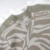 imageHonestBaby unisexbaby 3pack Long Sleeve Sidesnap Kimono Bodysuits Organic Cotton for Infant Baby Boys Girls UnisexZanzibar Zebra