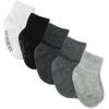 imageHonestBaby Multipack Cozy Socks Sustainably Made for Infant Newborn Baby Toddler Kids Boys Girls5pack Gray Ombre