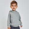 imageHonestBaby Comfy Hoodie Sweatshirt with Pockets 100 Organic Cotton for Toddler Baby BoysGray Heather Hoodie