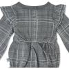 imageHonestBaby Bubble Romper and Headband Set Organic Cotton for Infant Baby and Toddler Boys Girls Unisex2pack Gray Plaid