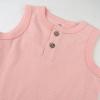 imageHonestBaby Romper and Ruffle Bodysuit Dress 100 Organic Cotton for Infant Baby and Toddler Girls2pack Pink Pineapple