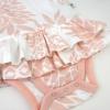 imageHonestBaby Romper and Ruffle Bodysuit Dress 100 Organic Cotton for Infant Baby and Toddler Girls2pack Pink Pineapple