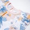 imageHonestBaby Romper and Ruffle Bodysuit Dress 100 Organic Cotton for Infant Baby and Toddler GirlsMaui Floral