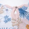 imageHonestBaby Romper and Ruffle Bodysuit Dress 100 Organic Cotton for Infant Baby and Toddler GirlsMaui Floral