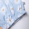 imageHonestBaby Romper and Ruffle Bodysuit Dress 100 Organic Cotton for Infant Baby and Toddler GirlsTropic Shadow Peach