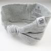 imageHonestBaby babygirls Long Sleeve Top Legging and Headband Set 100 Organic Cotton for Baby and Toddler GirlsLight Gray Heather 3pack