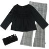 Gray Plaid (3-pack)