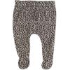 imageHonestBaby 3pack Footed Pants Roomy Fit Pull on Bottoms 100 Organic Cotton for Infant Baby Boys Girls UnisexMini Cheetah Pink