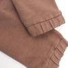 imageHonestBaby Kids 2Pack Easy Fit Cargo Sweat Pant 100 Organic Cotton Baby Toddler Boys Girls UnisexBrown