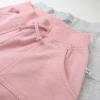 imageHonestBaby Kids 2Pack Easy Fit Cargo Sweat Pant 100 Organic Cotton Baby Toddler Boys Girls UnisexDusty Pink