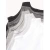 imageHonestBaby Sleeveless Muscle TShirts 100 Organic Cotton for Infant Baby and Toddler Boys Girls5pack Gray Ombre