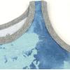 imageHonestBaby Sleeveless Muscle TShirts 100 Organic Cotton for Infant Baby and Toddler Boys Girls5pack Watercolor World