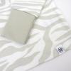 imageHonestBaby unisexbaby Classics 2piece Pajamas Sleepwear Pjs 100 Organic Cotton for Baby Toddler KidsLight Zanzibar Zebra