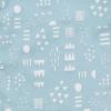 imageHonestBaby unisexbaby Classics 2piece Pajamas Sleepwear Pjs 100 Organic Cotton for Baby Toddler KidsPattern Play Teal