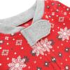 imageHonestBaby Baby Holiday Sleep ampamp Play Footed OnePiece Pajama Sleeper 100 Organic CottonFair Isle Holiday