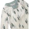 imageHonestBaby Baby Holiday Sleep ampamp Play Footed OnePiece Pajama Sleeper 100 Organic CottonInto the Woods