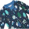 imageHonestBaby Baby Holiday Sleep ampamp Play Footed OnePiece Pajama Sleeper 100 Organic CottonSasquatch