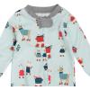 imageHonestBaby Baby Holiday Sleep ampamp Play Footed OnePiece Pajama Sleeper 100 Organic CottonSkating Buddies