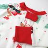 imageHonestBaby Baby OnePiece Holiday NonSlip Footed 100 Organic Cotton PajamasMoose Skate