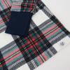 imageHonestBaby Baby OnePiece Holiday NonSlip Footed 100 Organic Cotton PajamasRed Tartan