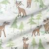 imageHonestBaby Baby OnePiece Holiday NonSlip Footed 100 Organic Cotton PajamasReindeer Lights