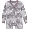 imageHonestBaby Baby Sleep N Play OnePiece Sleeper ZipFront Organic Cotton Footed Holiday Pajamas2pack Night Pine
