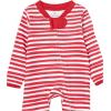 imageHonestBaby Baby Sleep N Play OnePiece Sleeper ZipFront Organic Cotton Footed Holiday Pajamas2pack Roarin Rex