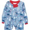 imageHonestBaby Baby Sleep N Play OnePiece Sleeper ZipFront Organic Cotton Footed Holiday Pajamas2pack Roarin Rex
