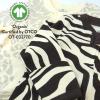 imageHonestBaby Baby Sleep N Play OnePiece ZipFront Footed Organic Cotton Pajama Sleeper2pack Brown Zebra