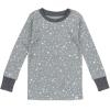 imageHonestBaby Classics 2Piece Pajamas Sleepwear Pjs 100 Organic Cotton for Baby Toddler KidsTwinkle Star Gray