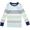imageHonestBaby babyboys 2piece Pajamas Sleepwear Pjs 100 Organic Cotton for Baby Toddler Kids BoyRainbow Stripe Blues
