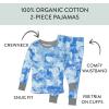imageHonestBaby babyboys 2piece Pajamas Sleepwear Pjs 100 Organic Cotton for Baby Toddler Kids BoyWatercolor World