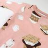 imageHonestBaby babygirls 2piece Pajamas Sleepwear Pjs 100 Organic Cotton for Baby Toddler Kids GirlCoco Smores