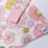 imageHonestBaby babygirls 2piece Pajamas Sleepwear Pjs 100 Organic Cotton for Baby Toddler Kids GirlFlowers Flowers
