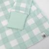 imageHonestBaby babygirls 2piece Pajamas Sleepwear Pjs 100 Organic Cotton for Baby Toddler Kids GirlGreen Check