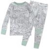 imageHonestBaby Classics 2Piece Pajamas Sleepwear Pjs 100 Organic Cotton for Baby Toddler KidsCityscape Ny