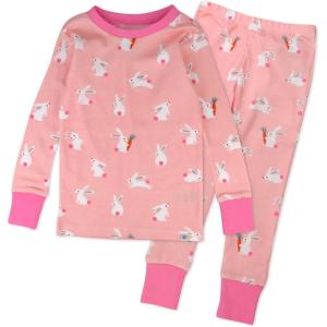 imageHonestBaby Classics 2Piece Pajamas Sleepwear Pjs 100 Organic Cotton for Baby Toddler KidsHop