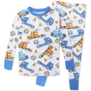 imageHonestBaby babyboys 2piece Pajamas Sleepwear Pjs 100 Organic Cotton for Baby Toddler Kids BoyRoute 66