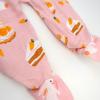 imageHonestBaby Classics Sleep ampamp Play Footed Onepiece Pajama Sleeper 100 Organic CottonBunnylicious