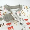 imageHonestBaby Classics Sleep ampamp Play Footed Onepiece Pajama Sleeper 100 Organic CottonMulti Colored Pattern Play